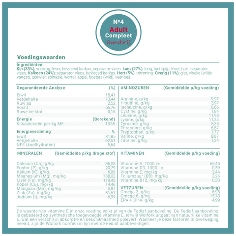 №4 Adult Compleet | Rundvrij